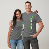 T-shirt Vertical Fire Gris pour hommes Lakeland® (Unisexe)