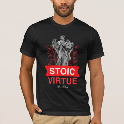 T-shirt Vertu stoïque (Devant)