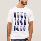 T-shirt Vespa Retro (Devant)