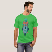 T-shirt Vespaour dans Scape drôle (Devant entier)