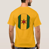 T-shirt Veste de piste du capitaine Chicago (Dos)