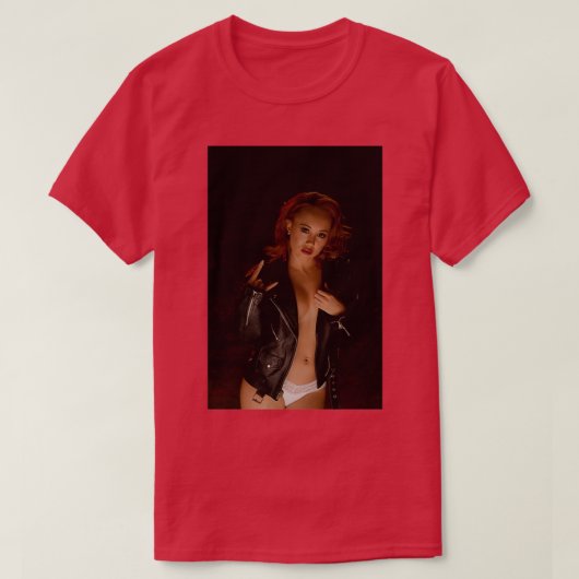 T-shirt Veste en cuir (Design devant)