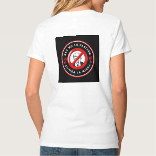 T-shirt Veste en denim anti-fasciste