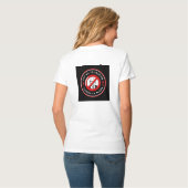T-shirt Veste en denim anti-fasciste (Dos entier)