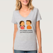 T-shirt Veste en jean (Devant)