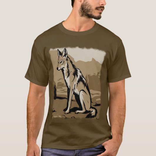 T-shirt Veste stylisée (Devant)