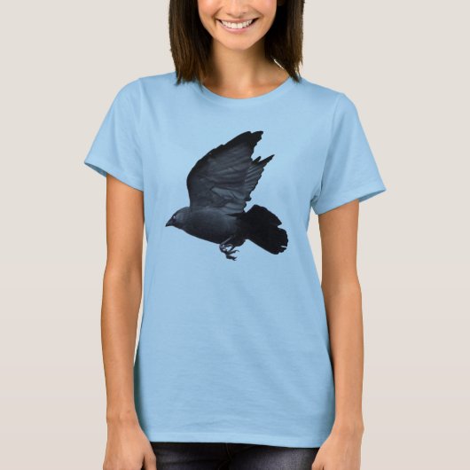T-shirt Veste volante, Crow-lover Design (Devant)