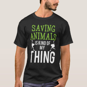 T-shirt Vet I Save Animaux 1