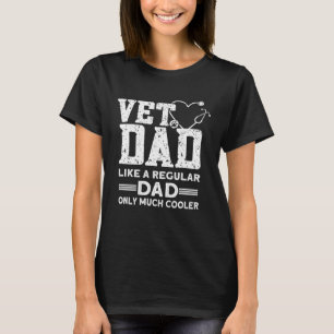 T-shirt Vet Papa vétérinaire vétérinaire