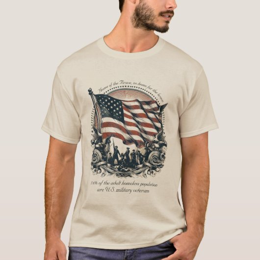 T-shirt vet sans-abri (Devant)