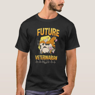 T-shirt Vet Tech Cute Vétérinaire Futur Vétérinaire