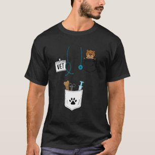 T-shirt Vet Tech Vétérinaire Halloween Costume Vétérinaire