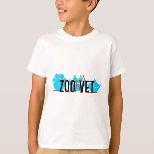 T-shirt Vet Zoo de médecine vétérinaire (Devant)
