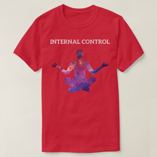 T-shirt Vêtement comptable de contrôle interne (Design devant)