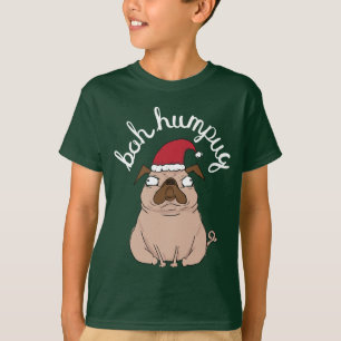 T-shirt Vêtement de Carlin de Noël de Bah Humpug