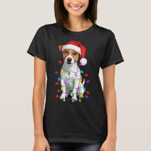 T-shirt Vêtement de Noël pour chien Jack Russell Terrier X