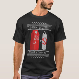 T-shirt Vêtement drôle de boisson de lait de poule de comb