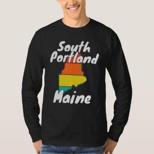 T-shirt Vêtement souvenir rétro South Portland ME Maine