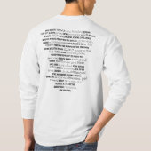 T-shirt vêtements à bicyclette (Dos)