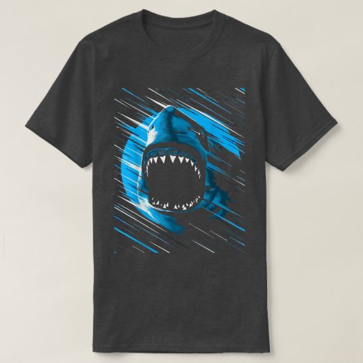 T-shirt Vêtements Abstraits de requins (Design devant)