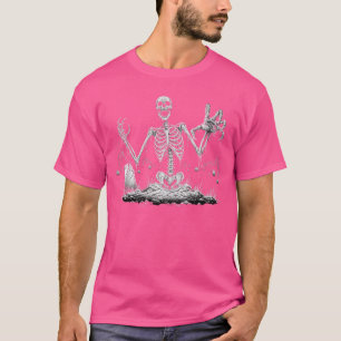 T-shirt Vêtements alternatifs horreur gothique squelette z