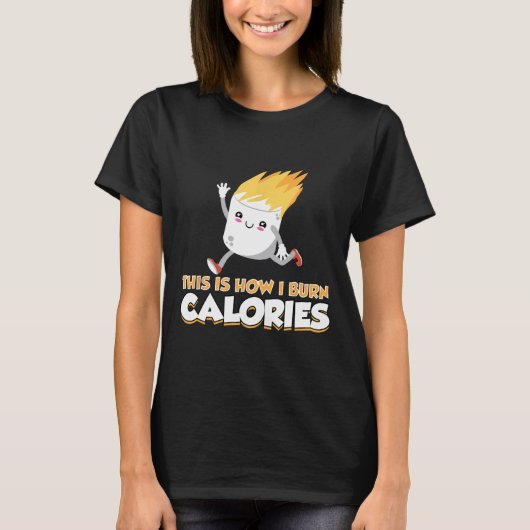 T-shirt Vêtements amusants de marshmallow S'mores Comment (Devant)