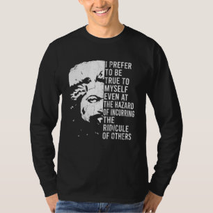T-shirt Vêtements avec citation de Frederick Douglass Mois