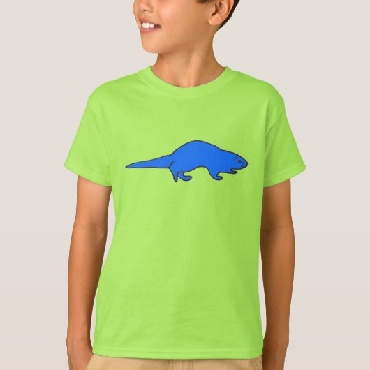T-shirt Vêtements Blue Otter (Devant)