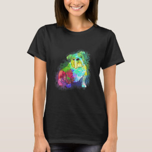 T-shirt Vêtements Bulldog Pour Chien À Balles Anglais Moma
