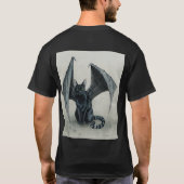 T-shirt Vêtements City Battycat avec logo (Dos)