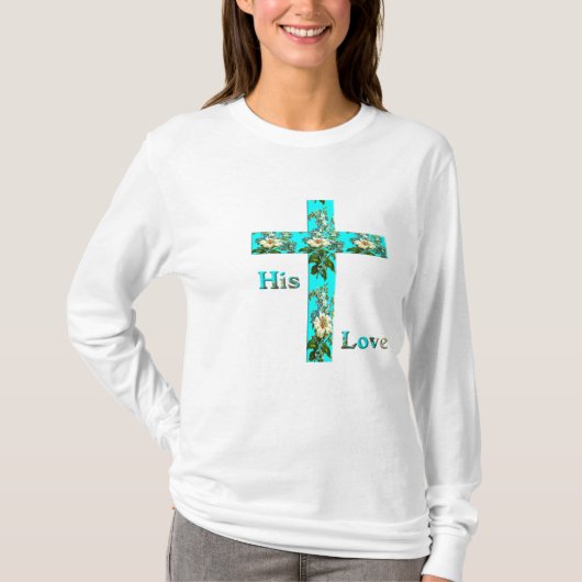 T-shirt Vêtements croix chrétienne (Devant)