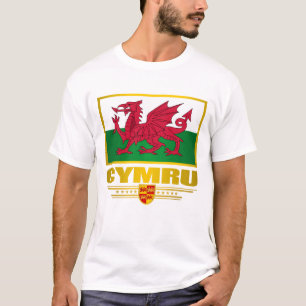 T-shirt Vêtements Cymru (Pays de Galles)