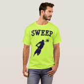 T-shirt Vêtements de balayage (Devant entier)