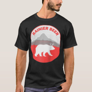 T-shirt Vêtements de bière Rainier