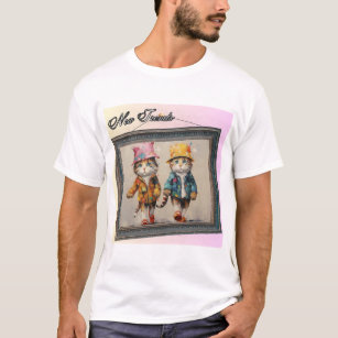 T-shirt Vêtements de chat New Trends
