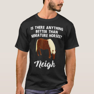 T-shirt Vêtements de cheval miniature   Conception de chev