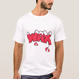 T-shirt Vêtements de cire vieux hip hop de l'école designe