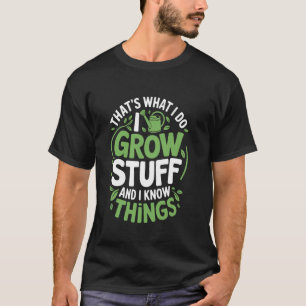 T-shirt Vêtements de citation de jardin pour jardiniers Ja
