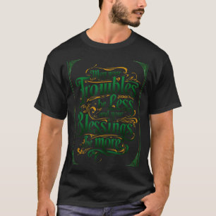 T-shirt Vêtements de citation motivationnelle de la Saint-