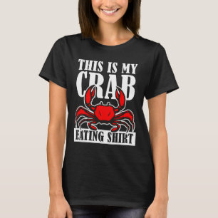 T-shirt Vêtements de crabe 2C'est mon crabe qui mange