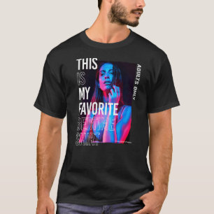 T-shirt Vêtements De Dormir Hommes Ceci Est Mon Favori Du