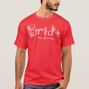 T-shirt Vêtements de femme vintage classe florale mère de