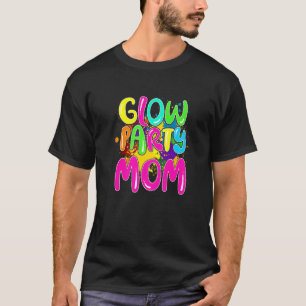 T-shirt Vêtements de fête de lueur fête de lueur maman