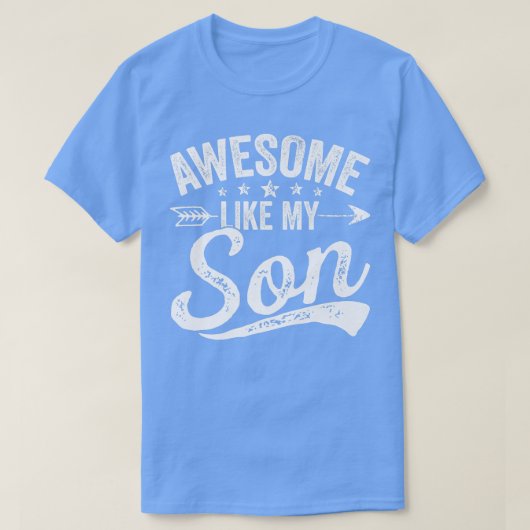 T-shirt Vêtements De Fête Des Parents Magnifiques Comme Mo (Design devant)