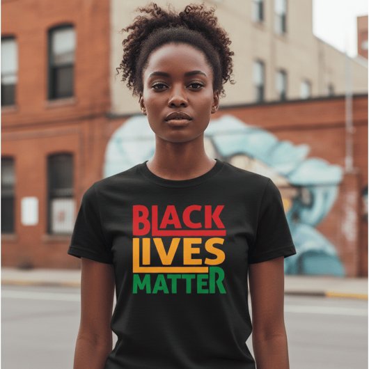 T-shirt Vêtements de fierté de l'histoire noire BLM modern