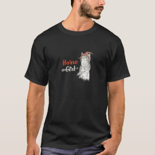 T-shirt Vêtements de fille pour femmes à cheval Équitation