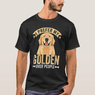 T-shirt Vêtements de Golden Retriever Citation Pour Hommes