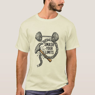 T-shirt Vêtements de gymnastique - résistance, puissance,