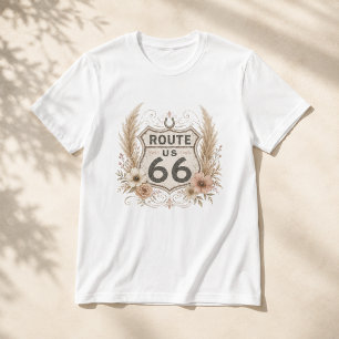 T-shirt Vêtements de la route mère florale boho