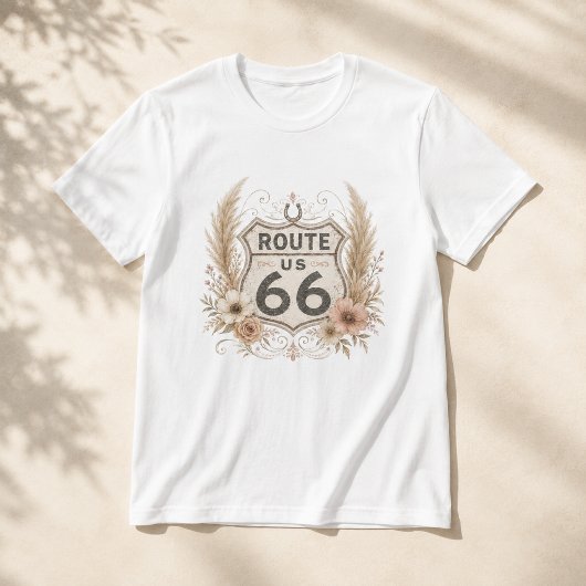 T-shirt Vêtements de la route mère florale boho